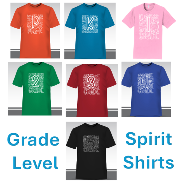 Grade Level Shirts