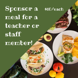 Sponsor-A-Staff Meal